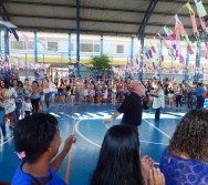 LANÇAMENTO DOS PAINÉIS DO PROJETO NA TRILHA DOS VALORES