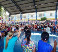 LANÇAMENTO DOS PAINÉIS DO PROJETO NA TRILHA DOS VALORES