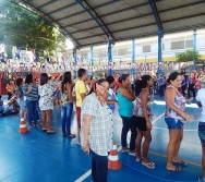 LANÇAMENTO DOS PAINÉIS DO PROJETO NA TRILHA DOS VALORES