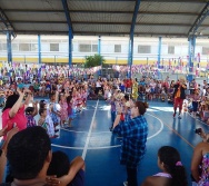 LANÇAMENTO DOS PAINÉIS DO PROJETO NA TRILHA DOS VALORES