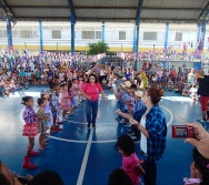 LANÇAMENTO DOS PAINÉIS DO PROJETO NA TRILHA DOS VALORES