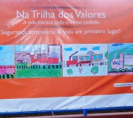 LANÇAMENTO DOS PAINÉIS DO PROJETO NA TRILHA DOS VALORES