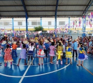 LANÇAMENTO DOS PAINÉIS DO PROJETO NA TRILHA DOS VALORES