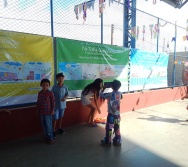 LANÇAMENTO DOS PAINÉIS DO PROJETO NA TRILHA DOS VALORES