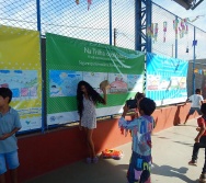 LANÇAMENTO DOS PAINÉIS DO PROJETO NA TRILHA DOS VALORES