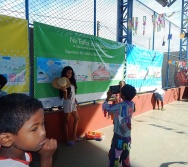 LANÇAMENTO DOS PAINÉIS DO PROJETO NA TRILHA DOS VALORES