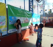 LANÇAMENTO DOS PAINÉIS DO PROJETO NA TRILHA DOS VALORES