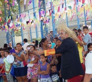 LANÇAMENTO DOS PAINÉIS DO PROJETO NA TRILHA DOS VALORES