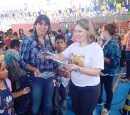 LANÇAMENTO DOS PAINÉIS DO PROJETO NA TRILHA DOS VALORES