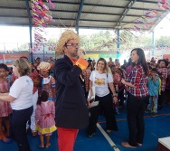 LANÇAMENTO DOS PAINÉIS DO PROJETO NA TRILHA DOS VALORES