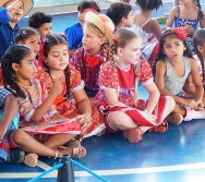 LANÇAMENTO DOS PAINÉIS DO PROJETO NA TRILHA DOS VALORES