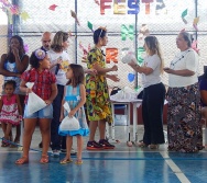 LANÇAMENTO DOS PAINÉIS DO PROJETO NA TRILHA DOS VALORES