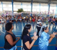 LANÇAMENTO DOS PAINÉIS DO PROJETO NA TRILHA DOS VALORES