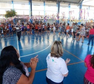 LANÇAMENTO DOS PAINÉIS DO PROJETO NA TRILHA DOS VALORES