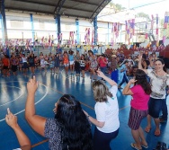 LANÇAMENTO DOS PAINÉIS DO PROJETO NA TRILHA DOS VALORES