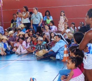 LANÇAMENTO DOS PAINÉIS DO PROJETO NA TRILHA DOS VALORES