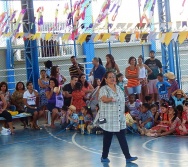 LANÇAMENTO DOS PAINÉIS DO PROJETO NA TRILHA DOS VALORES