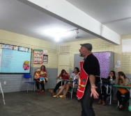 PROJETO NA TRILHA DOS VALORES - ESCOLA AMÉRICO GUIMARÃES - CARAPINA GRANDE - SERRA