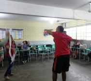 PROJETO NA TRILHA DOS VALORES - ESCOLA AMÉRICO GUIMARÃES - CARAPINA GRANDE - SERRA