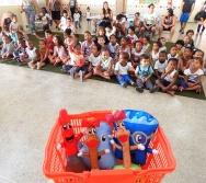 APLICAÇÃO DO PROJETO COLORIR - CMEI MARIA AMÉLIA - ETAPA ORIENTAR