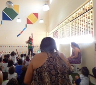 APLICAÇÃO DO PROJETO COLORIR - CMEI MARIA AMÉLIA - ETAPA ORIENTAR