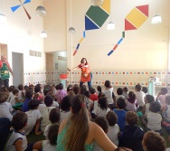 APLICAÇÃO DO PROJETO COLORIR - CMEI MARIA AMÉLIA - ETAPA ORIENTAR