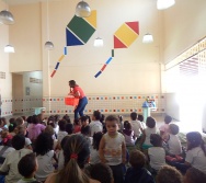 APLICAÇÃO DO PROJETO COLORIR - CMEI MARIA AMÉLIA - ETAPA ORIENTAR