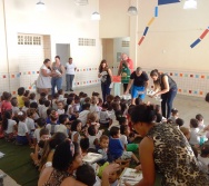 APLICAÇÃO DO PROJETO COLORIR - CMEI MARIA AMÉLIA - ETAPA ORIENTAR