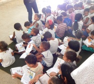 APLICAÇÃO DO PROJETO COLORIR - CMEI MARIA AMÉLIA - ETAPA ORIENTAR