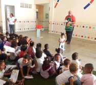 APLICAÇÃO DO PROJETO COLORIR - CMEI MARIA AMÉLIA - ETAPA ORIENTAR