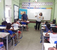 PROJETO NTV - EEEF JONES JOSÉ DO NASCIMENTO - CENTRAL CARAPINA - SENSIBILIZAÇÃO DE ALUNOS