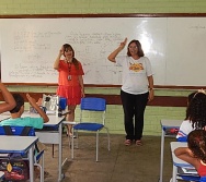 PROJETO NTV - EEEF JONES JOSÉ DO NASCIMENTO - CENTRAL CARAPINA - SENSIBILIZAÇÃO DE ALUNOS