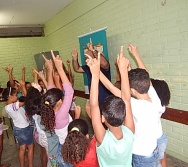 PROJETO NTV - EEEF JONES JOSÉ DO NASCIMENTO - CENTRAL CARAPINA - SENSIBILIZAÇÃO DE ALUNOS