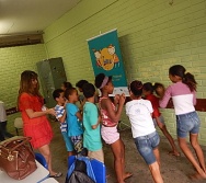 PROJETO NTV - EEEF JONES JOSÉ DO NASCIMENTO - CENTRAL CARAPINA - SENSIBILIZAÇÃO DE ALUNOS