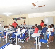 PROJETO NTV - EMEF AMÉRICO GUIMARÃES - CARAPINA GRANDE - SENSIBILIZAÇÃO DE ALUNOS