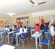 PROJETO NTV - EMEF AMÉRICO GUIMARÃES - CARAPINA GRANDE - SENSIBILIZAÇÃO DE ALUNOS