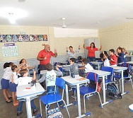 PROJETO NTV - EMEF AMÉRICO GUIMARÃES - CARAPINA GRANDE - SENSIBILIZAÇÃO DE ALUNOS