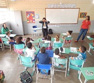 PROJETO NTV - EMEF AMÉRICO GUIMARÃES - CARAPINA GRANDE - SENSIBILIZAÇÃO DE ALUNOS