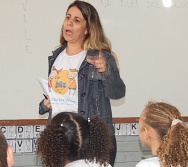 PROJETO NTV - EMEF AMÉRICO GUIMARÃES - CARAPINA GRANDE - SENSIBILIZAÇÃO DE ALUNOS