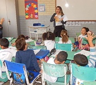 PROJETO NTV - EMEF AMÉRICO GUIMARÃES - CARAPINA GRANDE - SENSIBILIZAÇÃO DE ALUNOS