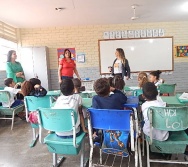 PROJETO NTV - EMEF AMÉRICO GUIMARÃES - CARAPINA GRANDE - SENSIBILIZAÇÃO DE ALUNOS