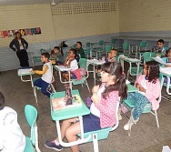 PROJETO NTV - EMEF AMÉRICO GUIMARÃES - CARAPINA GRANDE - SENSIBILIZAÇÃO DE ALUNOS