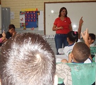 PROJETO NTV - EMEF AMÉRICO GUIMARÃES - CARAPINA GRANDE - SENSIBILIZAÇÃO DE ALUNOS