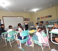 PROJETO NTV - EMEF AMÉRICO GUIMARÃES - CARAPINA GRANDE - SENSIBILIZAÇÃO DE ALUNOS