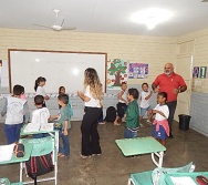 PROJETO NTV - EMEF AMÉRICO GUIMARÃES - CARAPINA GRANDE - SENSIBILIZAÇÃO DE ALUNOS