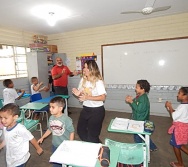 PROJETO NTV - EMEF AMÉRICO GUIMARÃES - CARAPINA GRANDE - SENSIBILIZAÇÃO DE ALUNOS