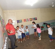 PROJETO NTV - EMEF AMÉRICO GUIMARÃES - CARAPINA GRANDE - SENSIBILIZAÇÃO DE ALUNOS