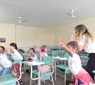 PROJETO NTV - EMEF AMÉRICO GUIMARÃES - CARAPINA GRANDE - SENSIBILIZAÇÃO DE ALUNOS