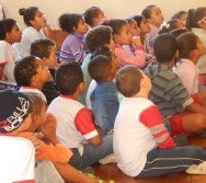 PROJETO NTV - EEEF MANOEL PASCHOAL - NOVA CANAÃ - CARIACICA - AULA DE CAMPO