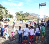 PROJETO NTV - EEEF MANOEL PASCHOAL - NOVA CANAÃ - CARIACICA - AULA DE CAMPO